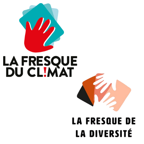Logos Fresque du Climat et Fresque de la Diversité